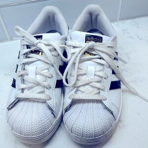 Adidas Girls Superstar Shell Toe Sneakers